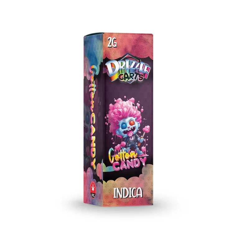 Drizzle 2g Vape Cartridges - Cotton Candy